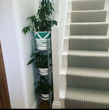 Load image into Gallery viewer, Extra Large Round Legs Plant Pot Stand Holder Hand made with Triple Tier of 90cm and 110cm tall made in UK