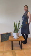 Load and play video in Gallery viewer, Coffee table Hand made in Uk With solid and heavy wood in various sizes of your choice of width and Wood variety colours