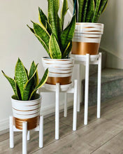 Load image into Gallery viewer, Aztec Design Hand Painted Pots