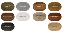 Load image into Gallery viewer, Coffee table Hand made in Uk With solid and heavy wood in various sizes of your choice of width and Wood variety colours