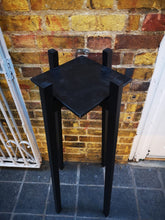 Load image into Gallery viewer, Ebony Black Square Shelf Removable Board