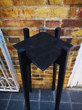 Load image into Gallery viewer, Ebony Black Square Shelf Removable Board
