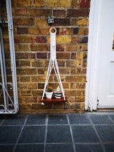 Load image into Gallery viewer, Floating shelf hanging board with Macrame cord handmade in different sizes