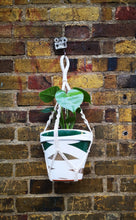 Load image into Gallery viewer, Macrame in white cotton handmade  in small size