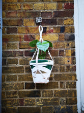 Load image into Gallery viewer, Macrame in white cotton handmade  in small size