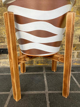 Load image into Gallery viewer, Whisky Barrel Oak Half Half Strong Leg Plant Pot Stand Hand Made In UK