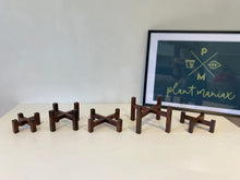 Load image into Gallery viewer, Mini Slim leg Plant Pot Stand Hand made in UK