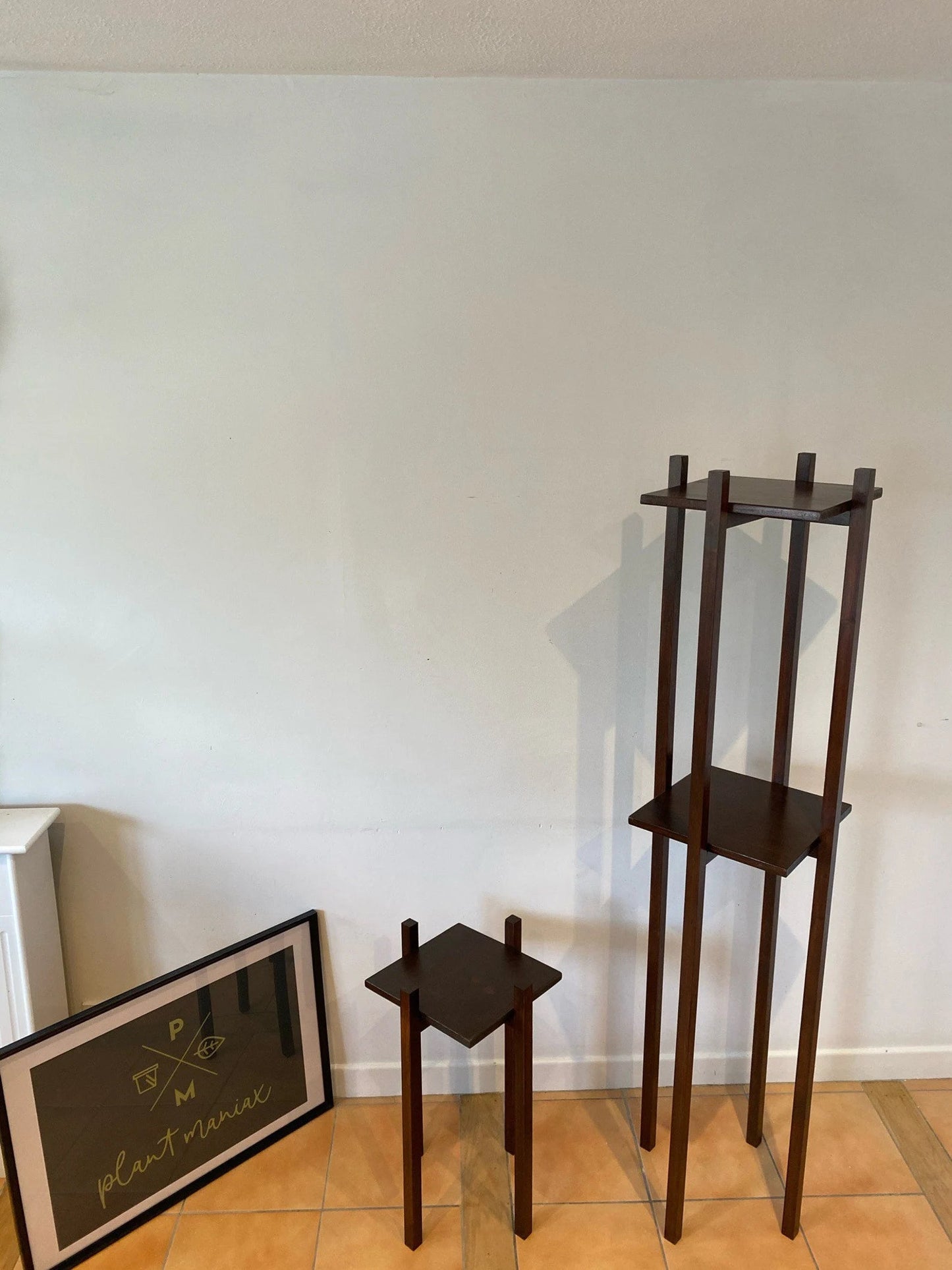 Tower Double Tier Plant Pot Stand up to 140 cm tall