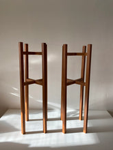 Load image into Gallery viewer, Large in Strong Leg Plant Pot Stand 90 to 110 cm High Hand made in UK
