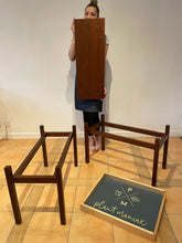 Load image into Gallery viewer, Wood Bench with removable shelf Hand made in Uk in various sizes of your choice of width and Wood variety colours