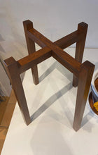 Load image into Gallery viewer, Medium Diagonal Shape stand Hand made from 40 to 50 cm  With solid 33mm strong leg