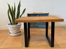 Load image into Gallery viewer, Coffee table Hand made in Uk With solid and heavy wood in various sizes of your choice of width and Wood variety colours