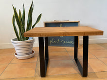 Load image into Gallery viewer, Coffee table Hand made in Uk With solid and heavy wood in various sizes of your choice of width and Wood variety colours