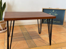 Load image into Gallery viewer, Coffee table desk Wooden bench furniture Indoor rustic furniture wooden display solid wood industrial furniture gardening father’s day