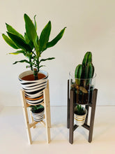 Load image into Gallery viewer, Double tier Classic Leg Plant Stand Pot Holder hand made in UK