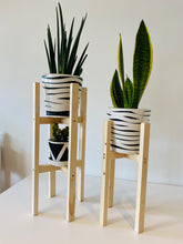 Load image into Gallery viewer, Double tier Classic Leg Plant Stand Pot Holder hand made in UK