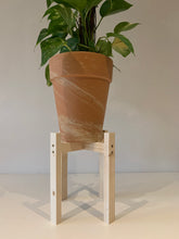 Load image into Gallery viewer, Plant Pot Stand 40Cm High Tier in our classic leg Hand made in 100% UK