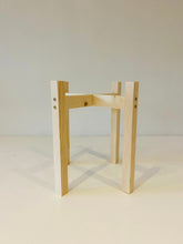 Load image into Gallery viewer, Slim Squared Leg Plant Pot Stand in high tier Hand made from 25cm to 60 cm