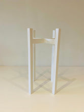 Load image into Gallery viewer, Slim Squared Leg Plant Pot Stand in high tier Hand made from 25cm to 60 cm