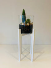 Load image into Gallery viewer, Slim Squared Leg Plant Pot Stand in high tier Hand made from 25cm to 60 cm