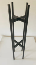 Load image into Gallery viewer, Extra Large Round Legs Plant Pot Stand Holder Hand made with Double Tier of 90cm and 110cm tall made in UK