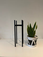Load image into Gallery viewer, Large Plant Round Leg Pot Stand 60 cm and 70 cm tall Hand made in 100% UK