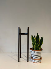 Load image into Gallery viewer, Large Plant Round Leg Pot Stand 60 cm and 70 cm tall Hand made in 100% UK