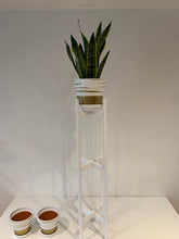 Load image into Gallery viewer, Extra Large Round Legs Plant Pot Stand Holder Hand made with Triple Tier of 90cm and 110cm tall made in UK
