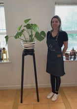 Load and play video in Gallery viewer, Medium Diagonal Stand hand made in Strong Leg in  Size from 60 to 70cm tall
