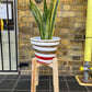 Diagonal Shape Plant Pot Stand 40cm High in our Quadrone leg