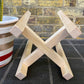 Diagonal Shape Plant Pot Stand 40cm High in our Quadrone leg