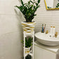 Extra Large Round Legs Plant Pot Stand Holder Hand made with Double Tier of 90cm and 110cm tall made in UK
