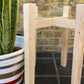 Diagonal Shape Plant Pot Stand 40cm High in our Quadrone leg