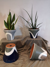 Load image into Gallery viewer, Rainbow handpainted Pots
