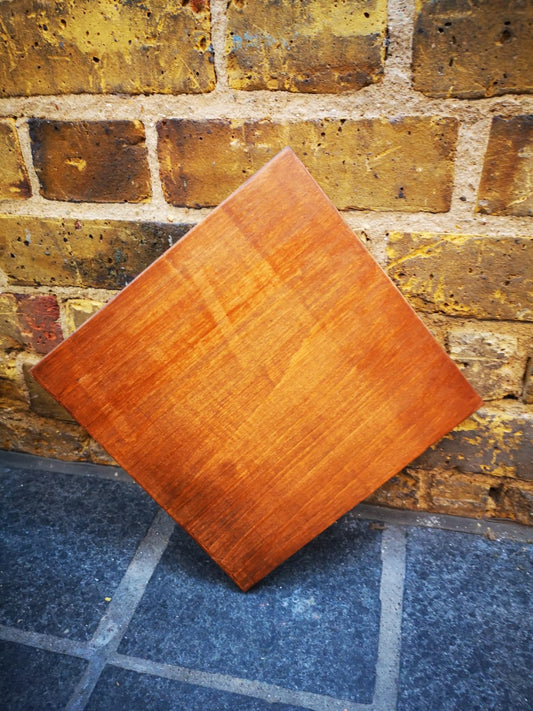 Walnut Square Shelf Removable Board