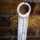 Floating shelf hanging board with Macrame cord handmade in different sizes