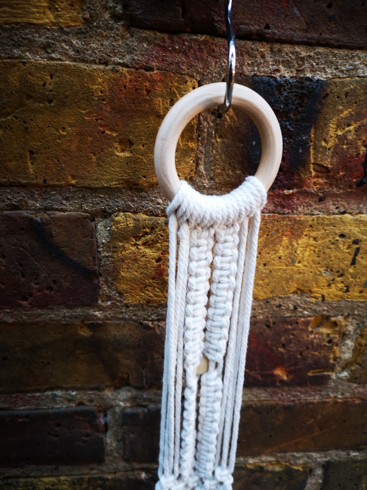 Floating shelf hanging board with Macrame cord handmade in different sizes