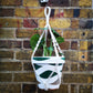 Macrame in white cotton handmade  in small size