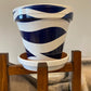 Double Waves hand painted pots in your choice of colors