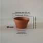 White Tiger Pots