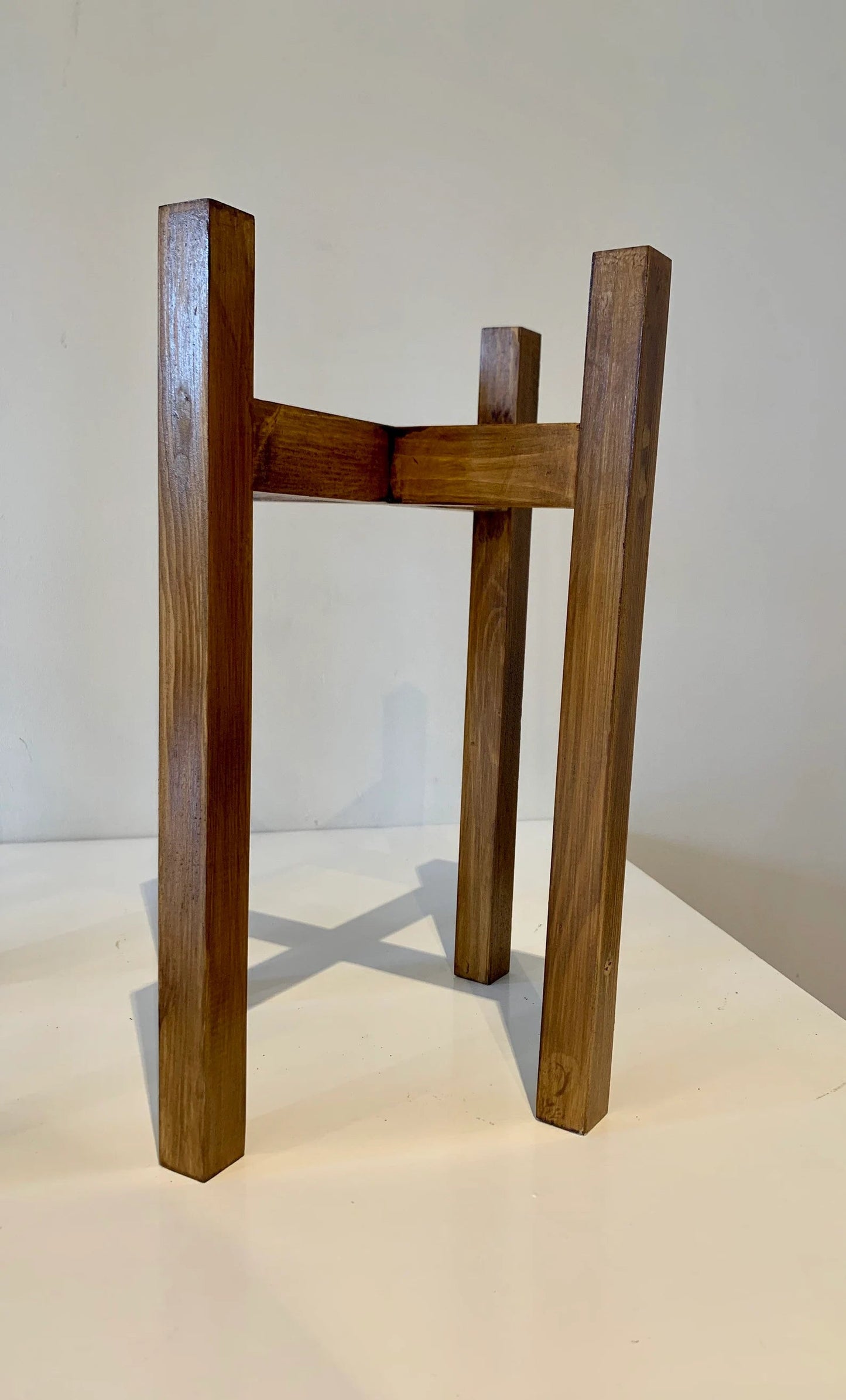 Small Strong Leg Plant Pot Stand from 30cm to 40 cm High Hand made in UK