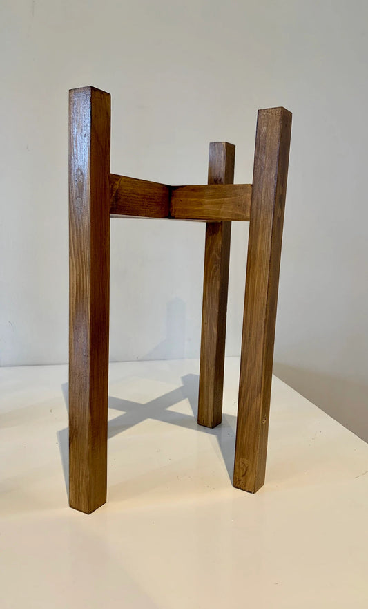 Small Strong Leg Plant Pot Stand from 30cm to 40 cm High Hand made in UK