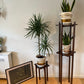 Tower Plant Pot Stand in single tier up to 70 cm tall in our strong leg Hand made in Uk