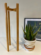 Load image into Gallery viewer, Large Classic Leg Plant Pot Stand in 60 &amp; 70cm Hand Made in UK

