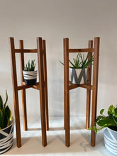 Load image into Gallery viewer, Large in Strong Leg Plant Pot Stand 90 to 110 cm High Hand made in UK
