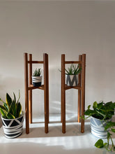 Load image into Gallery viewer, Large in Strong Leg Plant Pot Stand 90 to 110 cm High Hand made in UK
