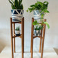 Small Slim Leg Plant Pot Stand from 30cm to 40 cm High Hand made in UK