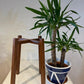 Medium Diagonal Shape stand Hand made from 40 to 50 cm  With solid 33mm strong leg