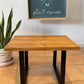 Coffee table Hand made in Uk With solid and heavy wood in various sizes of your choice of width and Wood variety colours