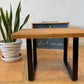 Coffee table Hand made in Uk With solid and heavy wood in various sizes of your choice of width and Wood variety colours